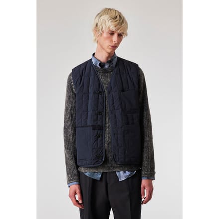 Paul Smith Mens Quilted Gilet Navy Maat: S | Bodywarmers Outlet | Heren | Blauw