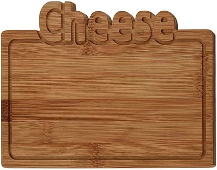 Bamboe snijplank -Cheese - 25x17cm