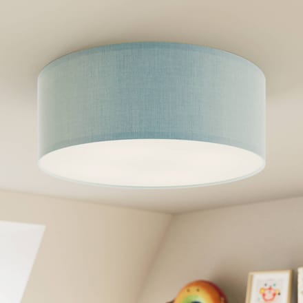TK Lighting Plafondlamp Rondo Kids, Ø 38 cm, blauw