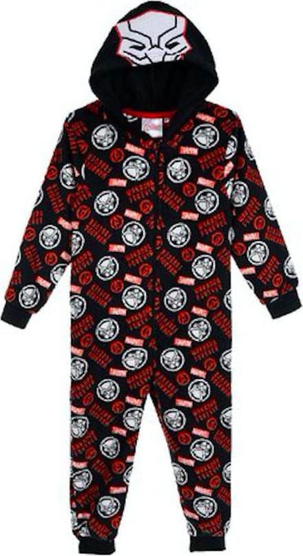 Marvel Avengers onesie - zwart - Maat 104 / 4 jaar