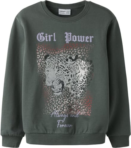 NAME IT - NKFBEO LS NREG SWEAT BRU BOX - Meisjes - Sweaters