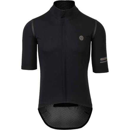 AGU Performance - Fietsshirt - Regenjas - Wielrenshirt - Waterdicht - Winddicht - Getapete naden - DWR Coating - Heren - Zwart - L