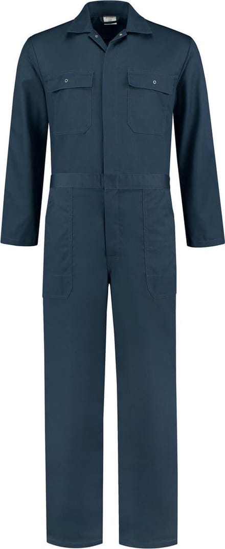 Overall polyester/katoen navy maat 61