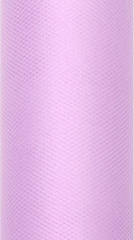 Partydeco Lavendel tule - 30 cm breed x 9 meter