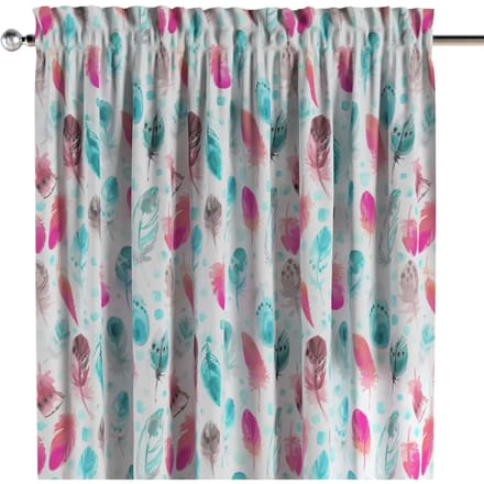 Gordijn met split en volants Yellow Tipi Magic Collection