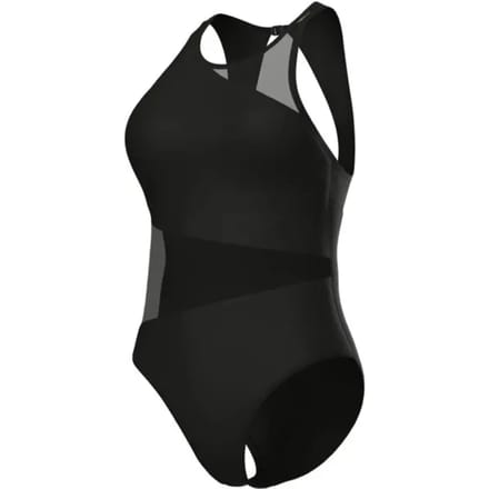 Dames zwempak uit 1 stuk Arena Mesh Angle Vent Back B