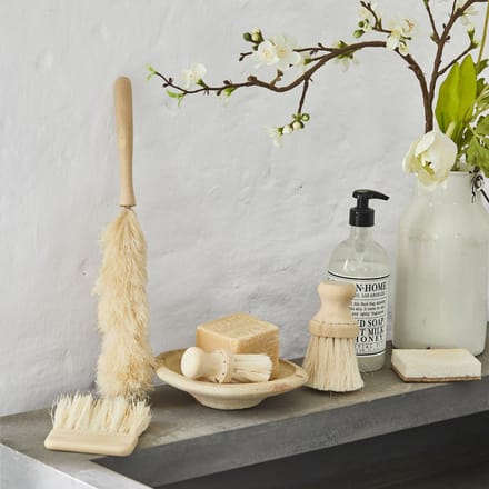 LOBERON Decoratieve borstel set van 4 Jalexor bruin