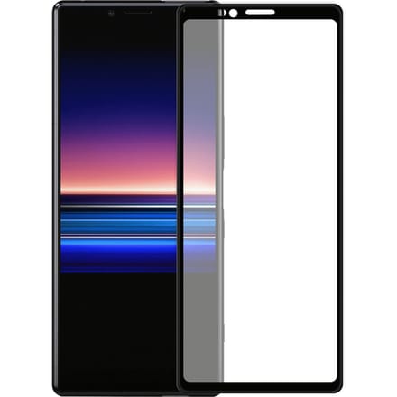 Sony Xperia 1 screenprotector gehard glas Edge to Edge