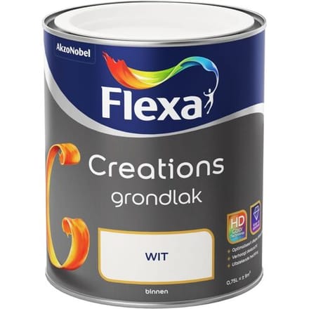 Flexa - Creations Grondlak - Wit - 750 Ml