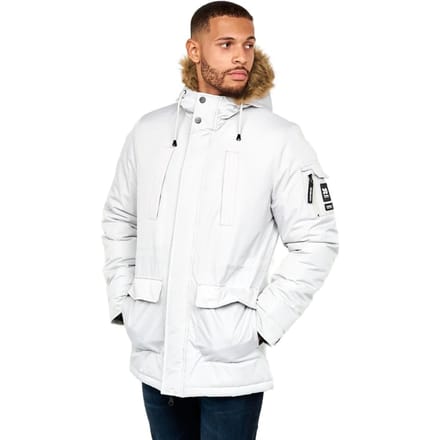 Crosshatch Heren Parkmoore Parka (Stopverf)