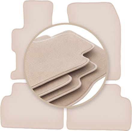 PREMIUM beige vloermatten voor: Honda Civic IX sedan 2011-2016