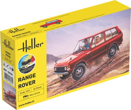 Heller Modelbouwpakket Auto - 56181 Range Rover - Auto - Starter Kit Plastic - 1:43 - Modelbouw