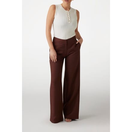 GUESS Marciano By  Giada Slv Sweater Top Sandy Shore Größe: L | Tanktops Outlet | Damen | Braun