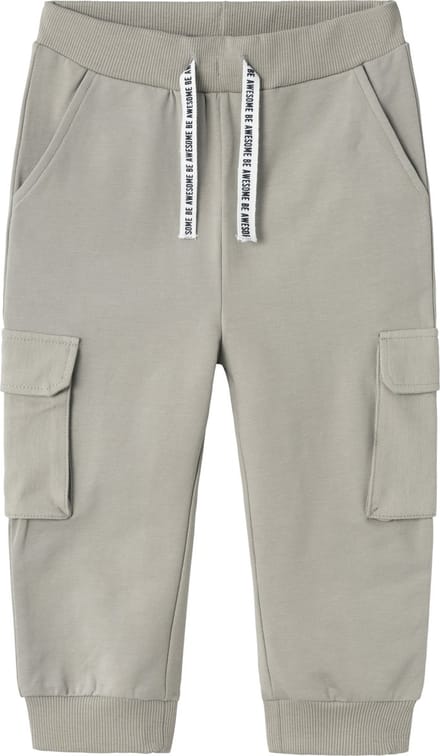Name It mini jongens joggingbroek LUTIL Wild Dove Loose Fit - Maat 92