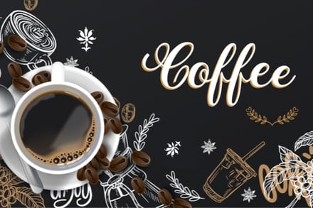 Coffee Spandoek 50x100cm