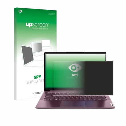 upscreen - privacyscherm voor Lenovo Yoga Slim 7 14" Non-Touch - privacy filter screenfilter Blauwlichtfilter
