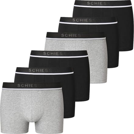 Schiesser Heren Shorts / Pants 6er Pack - 95/5 - Cotton