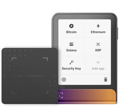 Ledger Flex – Crypto Hardware Wallet met Touchscreen – 15.000+ Coins & NFT’s – Bluetooth, USB-C & NFC – Incl. Ledger Recovery Key - Ferro Fuchsia