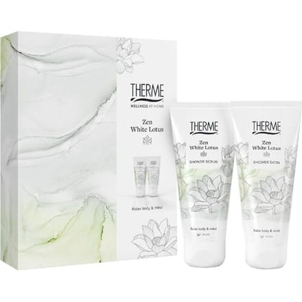 Therme Zen White Lotus Shower Treatment geschenkset (2-delig)