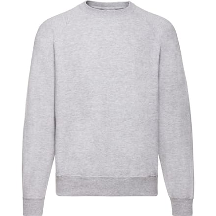 Fruit of the Loom Heren Sweatshirt Heather (Heide Grijs)