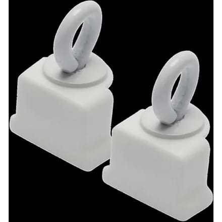 Witte Sencys Einddoppen Met Stoppers 2 Stuks