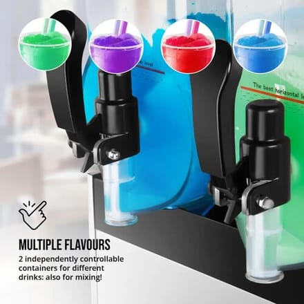 Slushmachine - 2 x 12 liter - Royal Catering RCSL 2/15