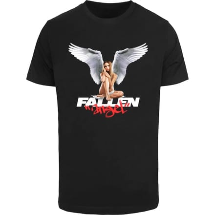 Mister Tee - Fallen Angel Heren T-shirt - M - Zwart