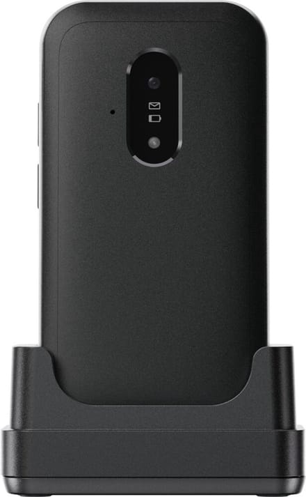 Doro Leva E22 7,11 cm (2.8") 127,8 g Zwart, Wit Basistelefoon