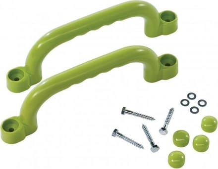 Handgrepenset Limoengroen set 2 stuks