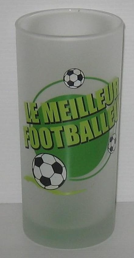Longdrinkglas Le meilleur footballeur