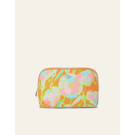 Oilily Chiara - Toilettas - Dames - Met Spiegeltje - Waterdicht - Bruin - One size