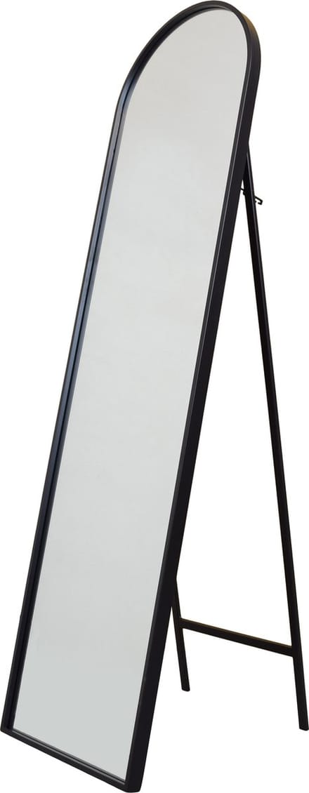 Fragix Ark passpiegel - Zwart metaal - 150x40