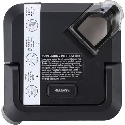 Blenderdeksel Vervanging Professioneel Waterdicht Afsluitend Blender Vergrendelend Deksel Vervanging voor BL770 black