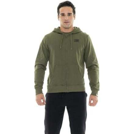 Capuchon sweaters Leone 1947 Man Hoody Full Zip Small Logo