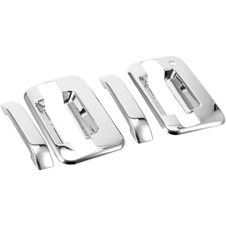 2 Set Auto Galvaniseer Deurklink Cover Trim Accessoire Past voor Mark LT 2005 2008 white
