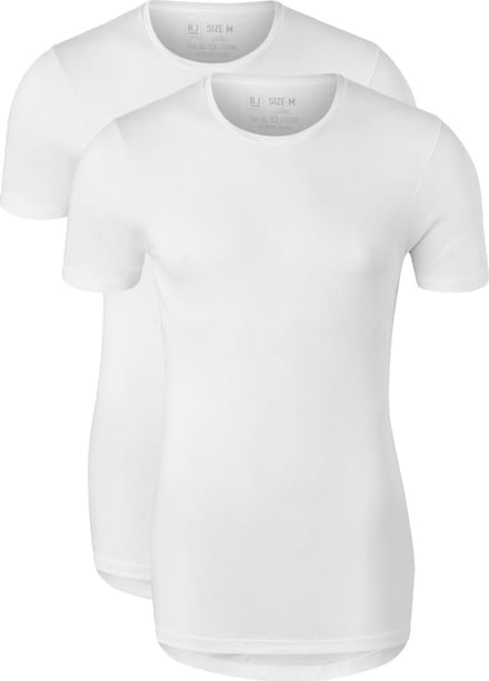 RJ Everyday 2-Pck Groningen O-Neck Wit S