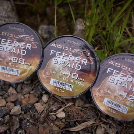 Drennan Acolyte Feeder Braid (150m) - Maat : 0.10mm