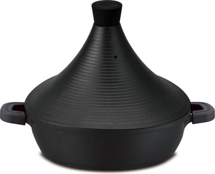 Cheffinger Tajine - 32cm - Inductie - Arabisch Design Non-stick - Zwart