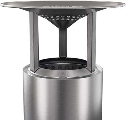 Solo stove mesa xl warmte deflector uit rvs ø 26.9cm