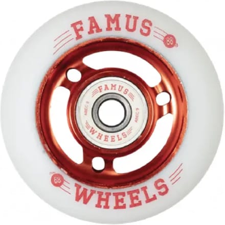 Set van 4 rollerwielen Famus Wheels 88A