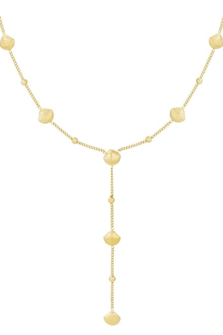 Ketting - Yehwang - Schelpen - Zomer - Statement ketting - Verstelbaar - Stainless steel sieraden
