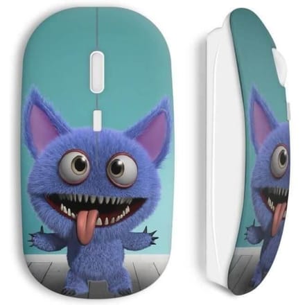 Draadloze muis Klein schattig monster