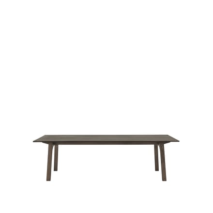 Muuto Earnest uitschuifbare tafel - dark oiled oak - 260 x 100 cm