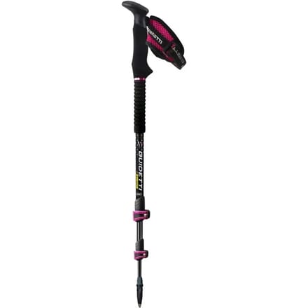 Saffier carbon aluminium wandelstok Guidetti B Light