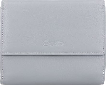 Esquire Viktoria Portemonnee RFID Leer 12 cm - Dames - Horizontaal - grau