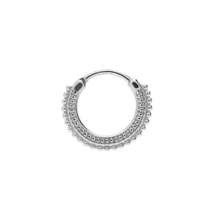 Lucardi - Dames Stalen helixpiercing - Piercing - Staal - Zilverkleurig