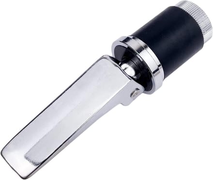 Afvoerplug Boot - Waterafvoer Dop - Lekvrij Afsluiten - Verstelbare Afdichting - Ø 22 mm - Zwart