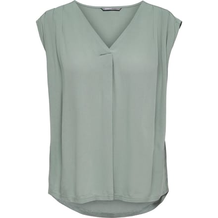 ONLY ONLROBERTA S/S V-NECK TOP NOOS WVN Dames Top - Maat 34
