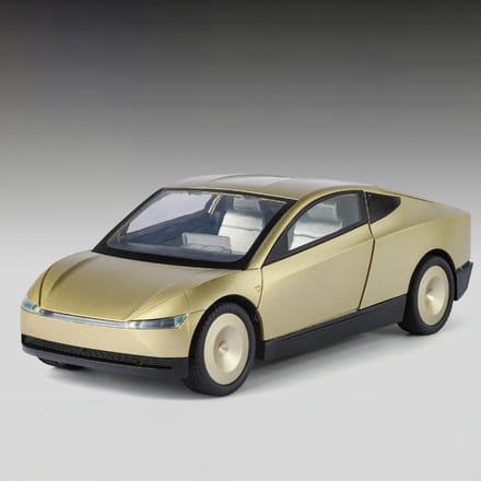 1:24 Cybercab Robotaxi Modèle Réduit en Alliage Métallique Moulé Sous Pression Voiture Son & Lumière Tire-arrière Collection Loisir Cadeau d'Anniversaire Avec Petit Ami Garçons gray