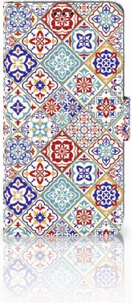 Samsung Galaxy S10 Bookcase Tiles Color
